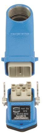 HARTING-10360120002 Komponentensätze Han Ex Q12 Kit HBM