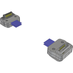 Cable Assembly Coaxial 0.15m 34AWG Board to Board to Board to Board F-M EDGE RATE® Bag