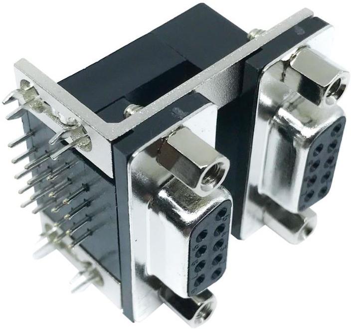 Amphenol Communications Solutions-6E17HC18GAJ203 Steckverbinder, D-Sub High Density PCB D-Sub Connector