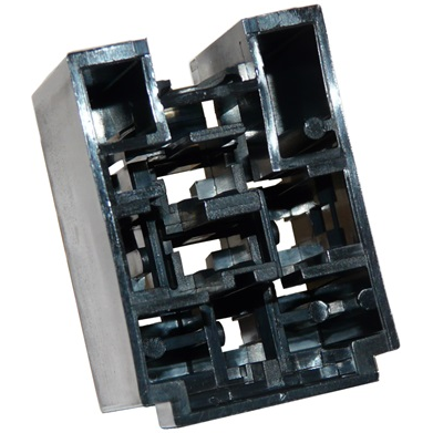 Delphi-12110047 分立接线罩连接器 Conn Housing RCP 6 POS Crimp ST Cable Mount Black