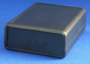 Bud Industries-HP-3652-B  Black Acrylonitrile Butadiene Styrene Hand Held Box