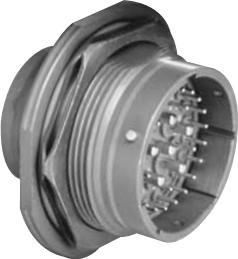 Amphenol-MS3474L14-19S-LC Connettore circolare Conn Circular SKT 19 POS Crimp ST Jam Nut 19 Terminal 1 Port