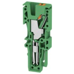 Plug, 2.5 mm2, 800 V, 24 A, Number of poles 1, green