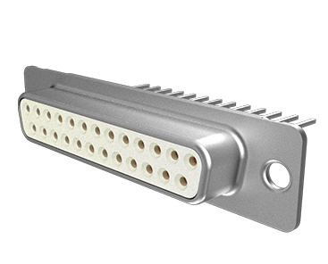 Amphenol Communications Solutions-DBP25S465TLF Steckverbinder, D-Sub High Performance D-Sub Power Board Mount Connector, Input Output Connectors, 25 Way Socket Wire Wrap, without Accessory