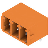 Weidmuller-1942040000 Embases de raccordement et réceptacles PCB Conn Wire to Board HDR 3 POS 3.81mm Solder RA Side Entry Thru-Hole Box