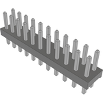 Conn Unshrouded Header HDR 22 POS 2mm Solder ST Thru-Hole Bulk