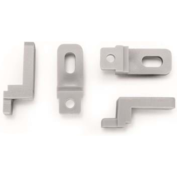 CamdenBoss Ltd-CRDCWMKIT null Wall Mounting Kit for 7000 Series Recessed Designer Case, Light Gray