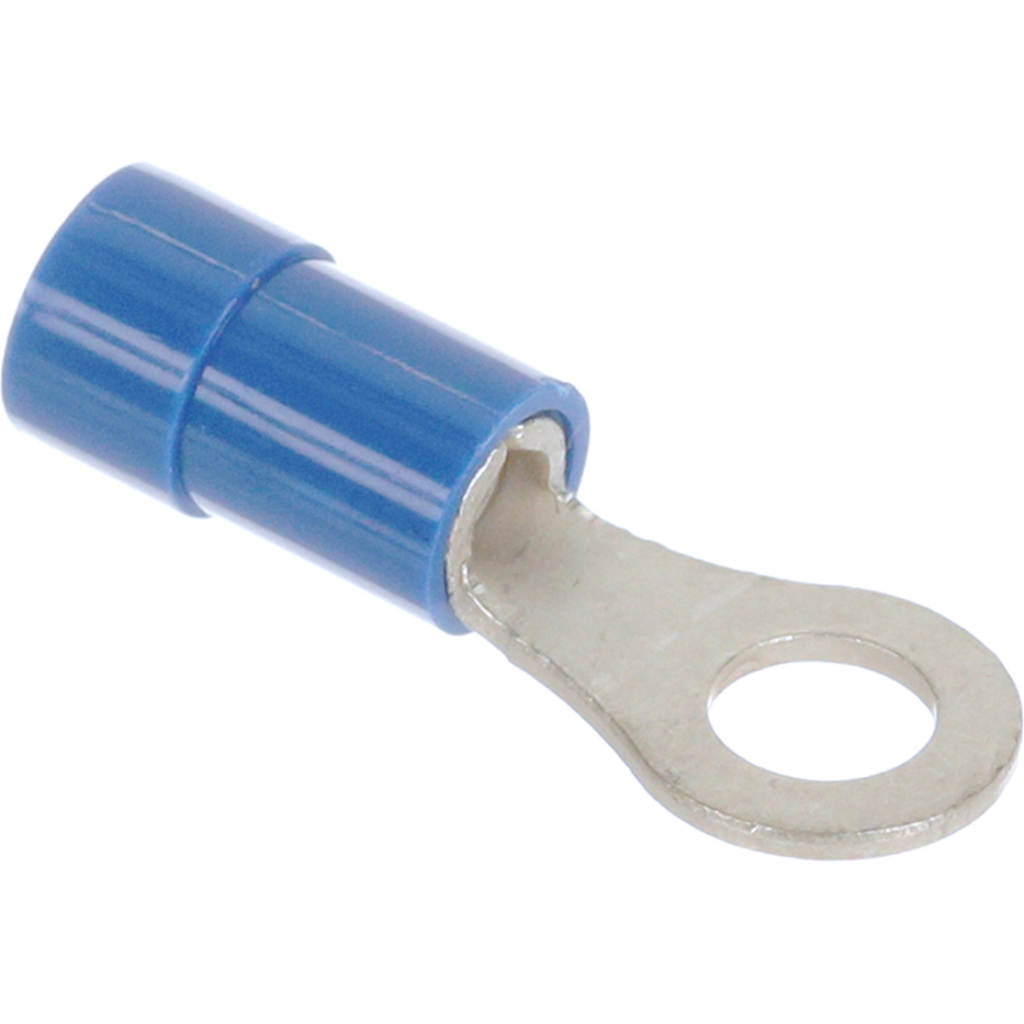 Molex-0190700086 连接器端子 Ring Tongue Terminal 14-16AWG Copper Blue 22.1mm Tin InsulKrimp™ Bag