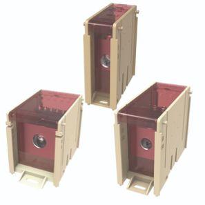 BURNDY-BDBLCS4T1FS Steckverbinder, Klemmenblöcke Box Terminal 6AWG Aluminum Tin Carton