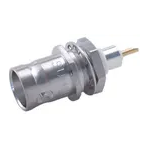 Conn BNT 0Hz to 3GHz 50Ohm ST Panel Mount F Gold Over Nickel Single