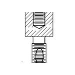 Connector Accessories Screw Lock Straight Steel Nickel Ultra+™ Bag