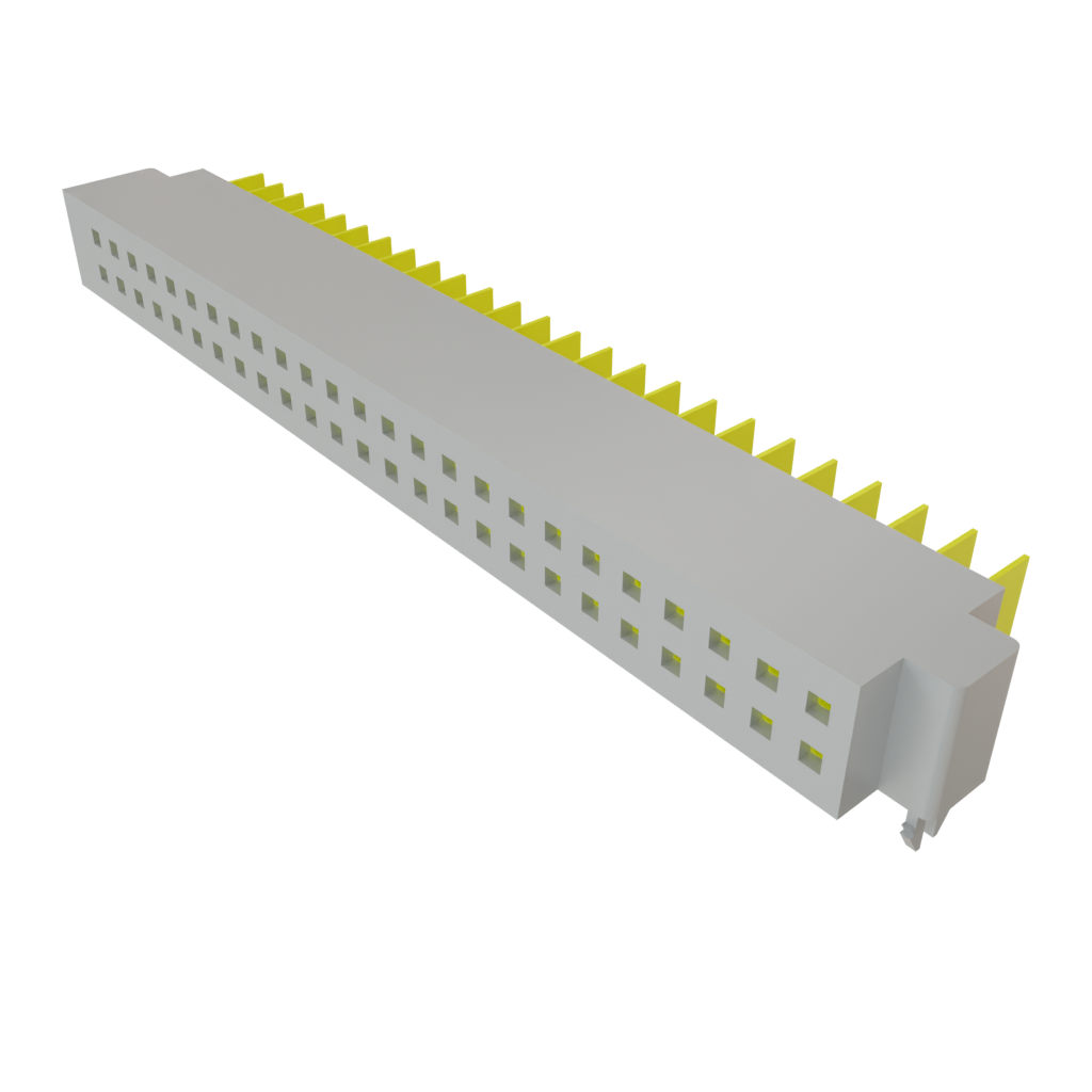 Samtec-SFMH-125-02-L-D-LC Connector Headers and PCB Receptacles Conn Socket Strip SKT 50 POS 0.64mm Solder RA Side Entry SMD Tube