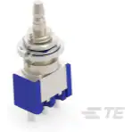 TE Connectivity-MPS-203R Druckknopfschalter Switch Push Button ON (ON) DPDT Plunger 3A 125VAC Momentary Panel Mount Wire Lug Medical Bulk