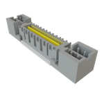 Conn Micro High Speed Terminal Strip HDR 8Power/52Signal POS 2mm/0.635mm Solder ST SMD/Thru-Hole Tray