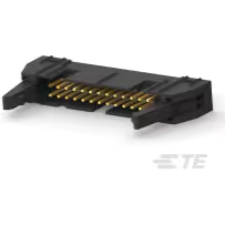 TE Connectivity-5499923-6 连接器插头及 PCB 插座 Conn Ejector Header HDR 26 POS 2.54mm Solder ST Top Entry Thru-Hole Tray