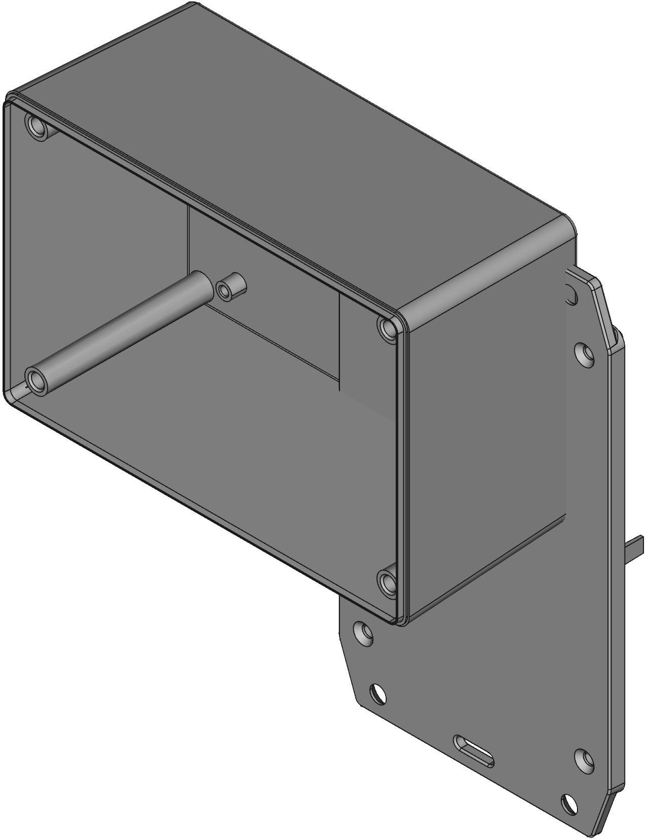 Hammond Manufacturing-1591XXTFLGY Scatole, contenitori e rack Light Gray Acrylonitrile Butadiene Styrene Flange Mount General Purpose Enclosure