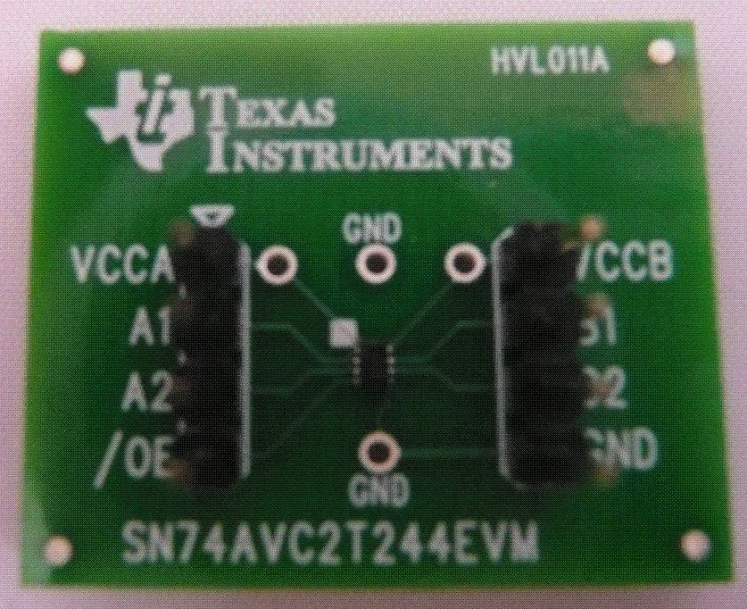 Texas Instruments-SN74AVC2T244EVM Herramientas y kits de desarrollo SN74AVC2T244 Level Translator Evaluation Board