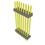 Conn Board Stacker HDR 14 POS 2.54mm Solder ST Thru-Hole Bulk