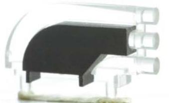 Dialight-515-1064-807F LED-Lichtleiter LED Light Pipe Round Vertical Clear