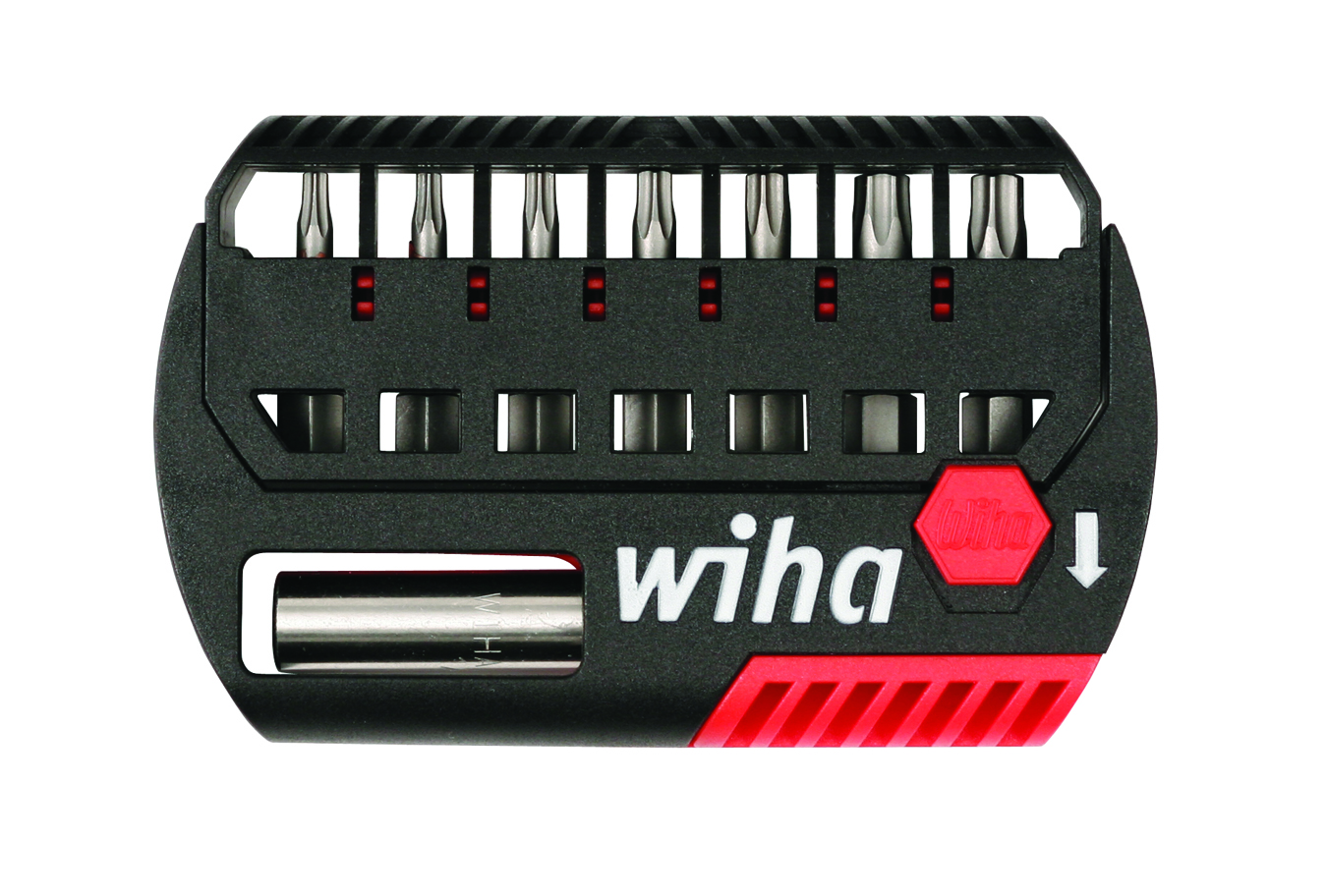 Wiha Tools USA-76895 Tools Other Tools and Accessories, Terminator Impact Insert Bit Buddy Torx 8 Piece Set