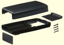 Serpac Electronic Enclosures-H75,4AA,BK Kästen, Gehäuse und Gestelle Black Acrylonitrile Butadiene Styrene Electronic Enclosure