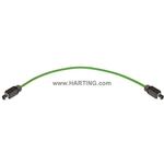Cable Assembly Round 1.5m 22AWG RJ-45 to RJ-45 4 to 4 POS M-M
