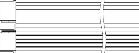 SANYO DENKI-FC3S0010A Andere Kabelbaugruppen I/O Cable, 1m