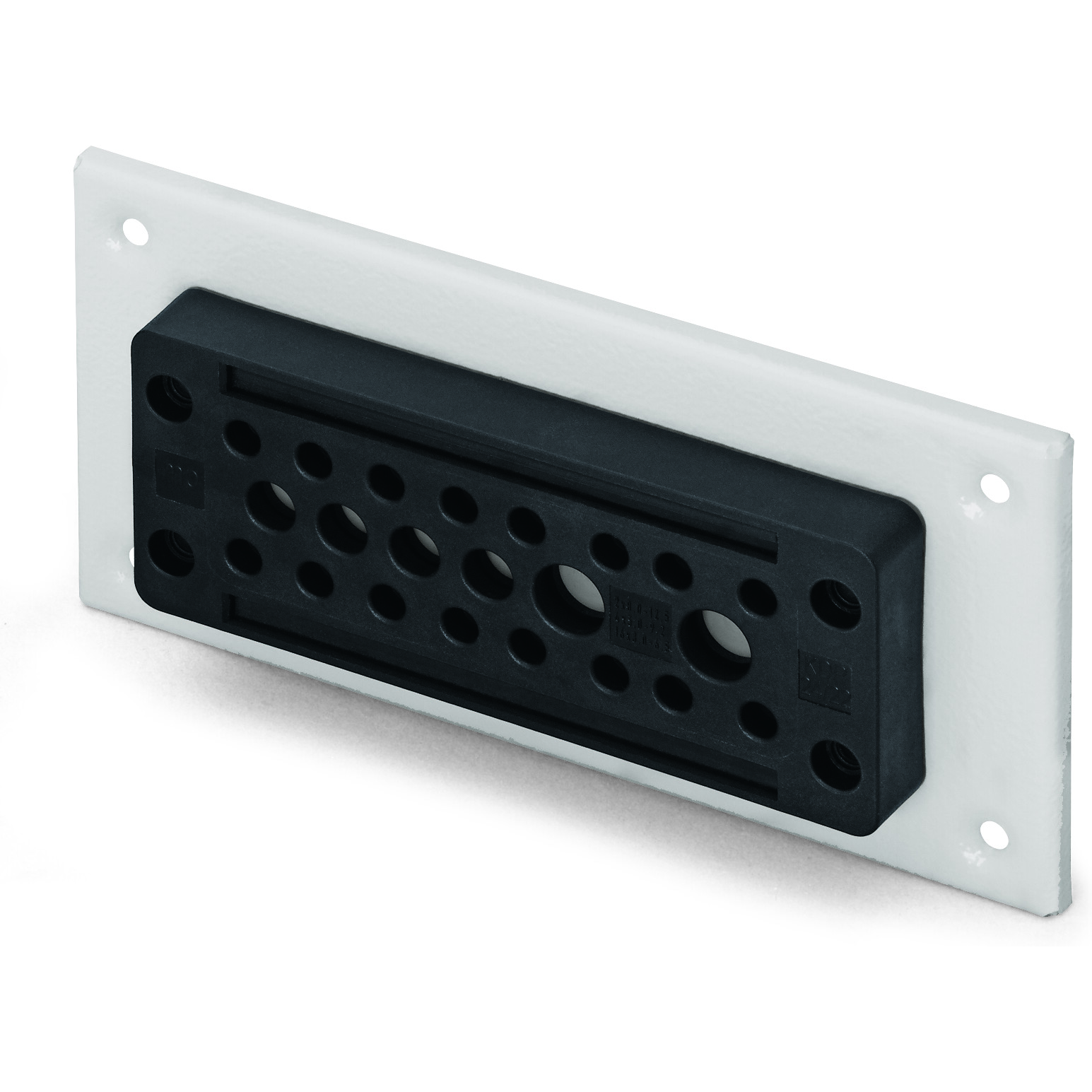 WAGO-850-820/000-002 电缆配件 Cable entry Plate, Cable entry Plate 29, for flange Plate F204 + F304