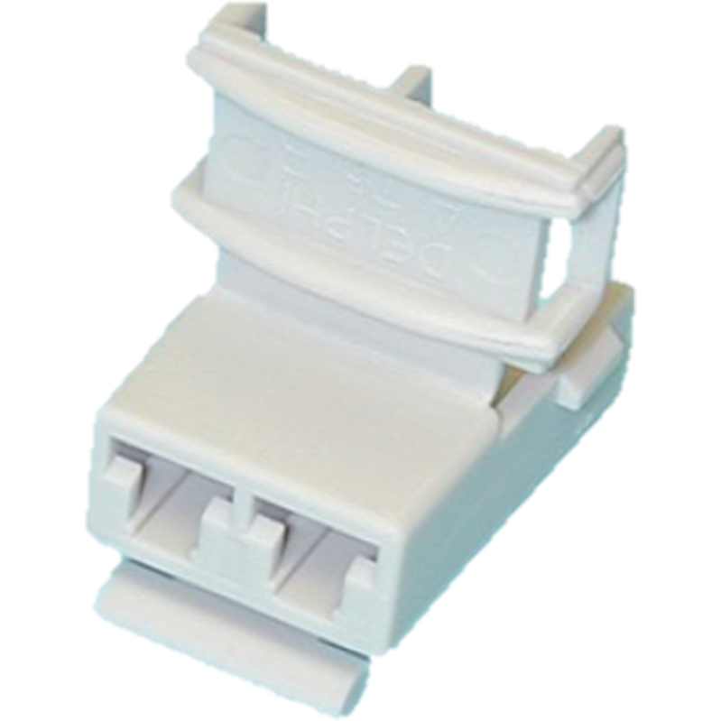 Delphi-15410810 Einzeladersteckverbinder, Gehäuse Conn Housing F 2 POS Crimp ST Cable Mount Light Gray