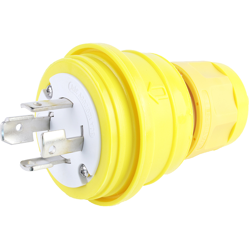 Molex-28W09 Raccordement d'alimentation Conn Power PL 4 POS ST Cable Mount 4 Terminal 1 Port Watertite®