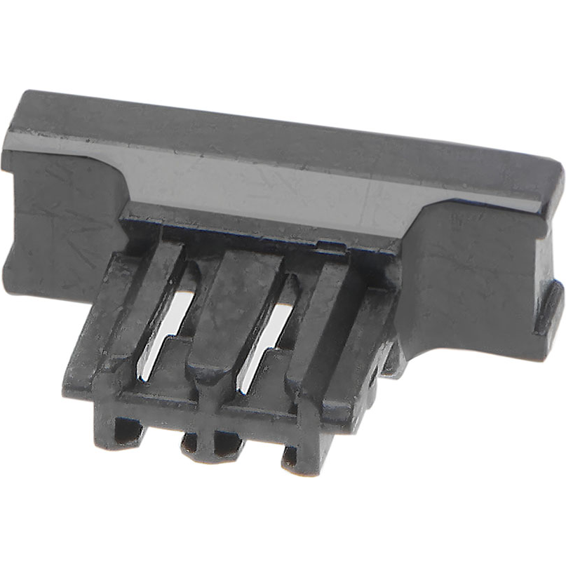 Molex-2147192040 Einzeladersteckverbinder, Gehäuse Conn Housing RCP 4 POS 0.8mm Crimp ST Cable Mount Black Bag