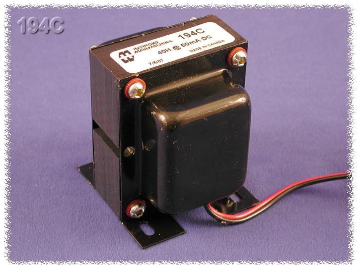 Hammond Manufacturing-194C Induktor verbleit Choke 40000000uH 0.05A 420.2Ohm DCR Solder Lug