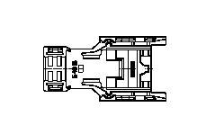 Molex-0540180605 Steckverbinderzubehör Connector Accessories Plug Cover Right Angle Tray