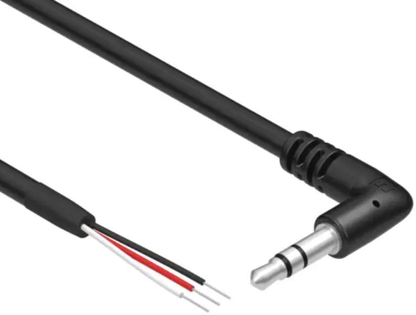Tensility International-10-03199 Audio/Video Kabelsortiment Cable Assembly Audio Round 3m 3.5mm Audio 1 POS M 28AWG