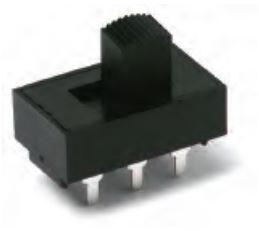 C&K-S602131MS08B Switch Slide Switch Slide ON ON DPDT Screwdriver 20VAC 20VDC 0.4VA PC Pins Thru-Hole Bulk