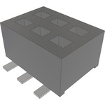 Conn Socket Strip SKT 6 POS 1.27mm Solder ST Bottom Entry SMD TIGER CLAW™ Bag