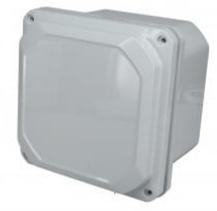 Bud Industries-DPS-28707 Scatole, contenitori e rack Light Gray Polycarbonate Bracket Mount Heavy Duty NEMA 6P/IP68 Screw Cover PC Enclosure