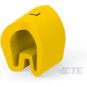 TE Connectivity-EC0656-000 配线标志 Cable Markers Pre-Marked Push On Polyvinyl Chloride Yellow Reel