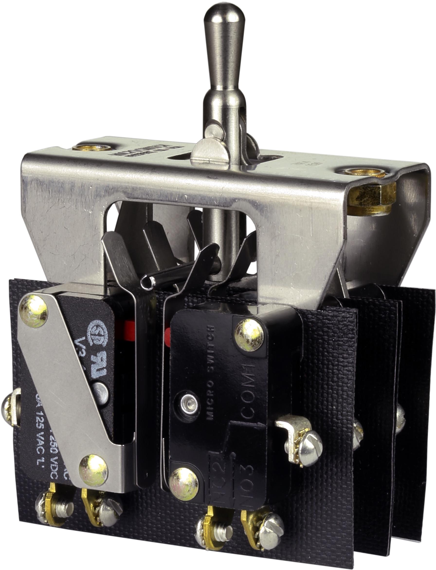 Honeywell-7AT4 Switch Toggle Switch Toggle N.O./N.C. 6PDT Round Lever Screw 15A 250VAC 250VDC 248.57VA Panel Mount