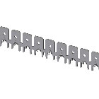 Keystone Electronics-1287-STR Steckverbinderanschlüsse Tab Terminal Brass M 14.02mm Matte Tin T/R