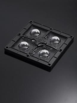 LEDIL OY-FP15897_HB-2X2MXS-WWW Optische Linsen Round Optical Lens Black Screw Box