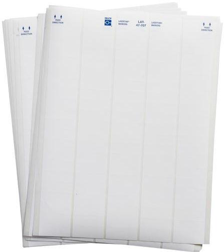 Brady Corporation-LAT-47-707-10 Beschriftungen Labels Laser Label Polyester Matte White 38.1x12.7mm