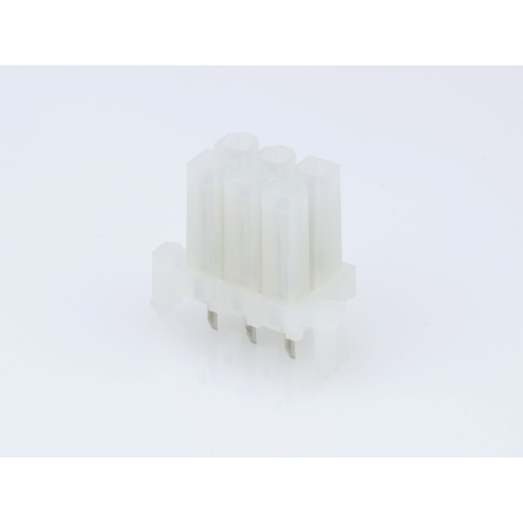 Molex-15-24-7060 Steckverbinderleisten und Leiterplattenbuchsen Conn Wire to Board HDR 6 POS 4.2mm Solder ST Top Entry Thru-Hole Mini-Fit BMI Tray
