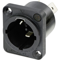 Neutrik Group-NAC3MPX-WOT-TOP Steckverbinder Conn Inlet RCP 2Power/1Ground POS Screw ST Panel Mount 3 Terminal 1 Port