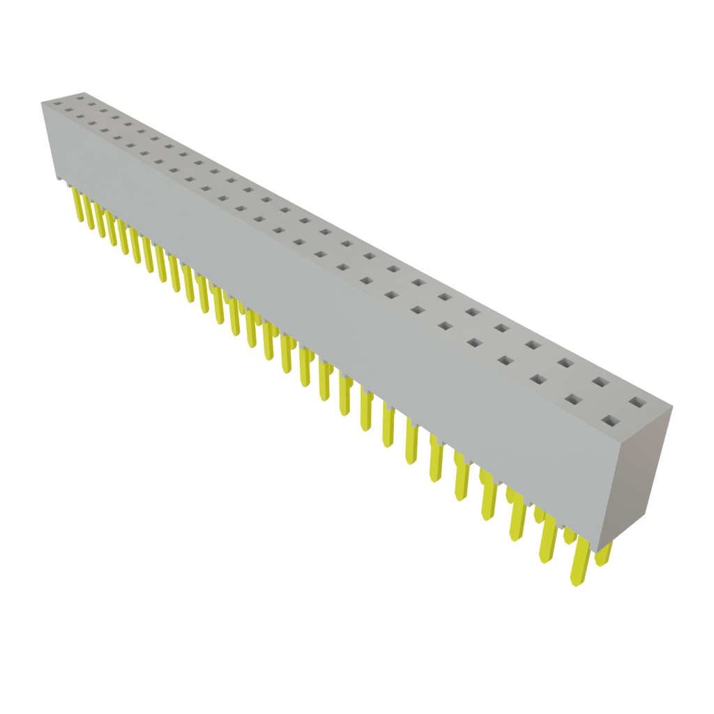 Samtec-SSW-128-02-G-D Steckverbinderleisten und Leiterplattenbuchsen Conn Socket Strip SKT 56 POS 2.54mm Solder ST Top Entry Thru-Hole Bulk