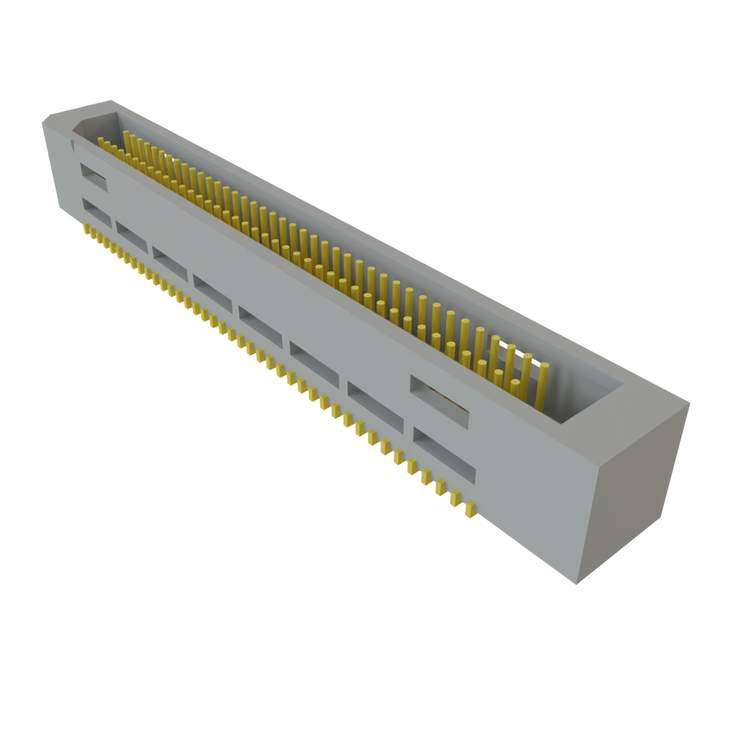 Samtec-TEM-140-02-03.0-H-D-A Steckverbinderleisten und Leiterplattenbuchsen Conn Shrouded Header (4 Sides) HDR 80 POS 0.8mm Solder ST Top Entry SMD Tray