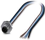 PHOENIX CONTACT-1411577 null Cable Assembly Circular Litz Wire 0.5m 22AWG M12 Circular 4 POS M