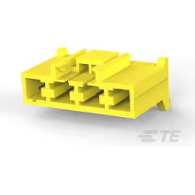 TE Connectivity-2-178841-4 Connector Headers and PCB Receptacles Conn Shrouded Header (4 Sides) HDR 4 POS 6.2mm Solder ST Thru-Hole Tray