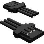 Cable Assembly UL 10002 0.6m 20AWG Wire to Board to Wire to Board 3 to 3 POS F-F Crimp-Crimp Bag