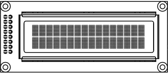 Vishay-OLED-016N002C-WPP5N00000 OLED-Module 16x2 Character OLED